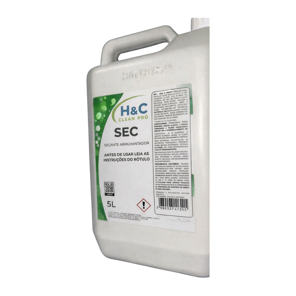 Secante – Secante acabamentador · 5 L ‑ 20 L